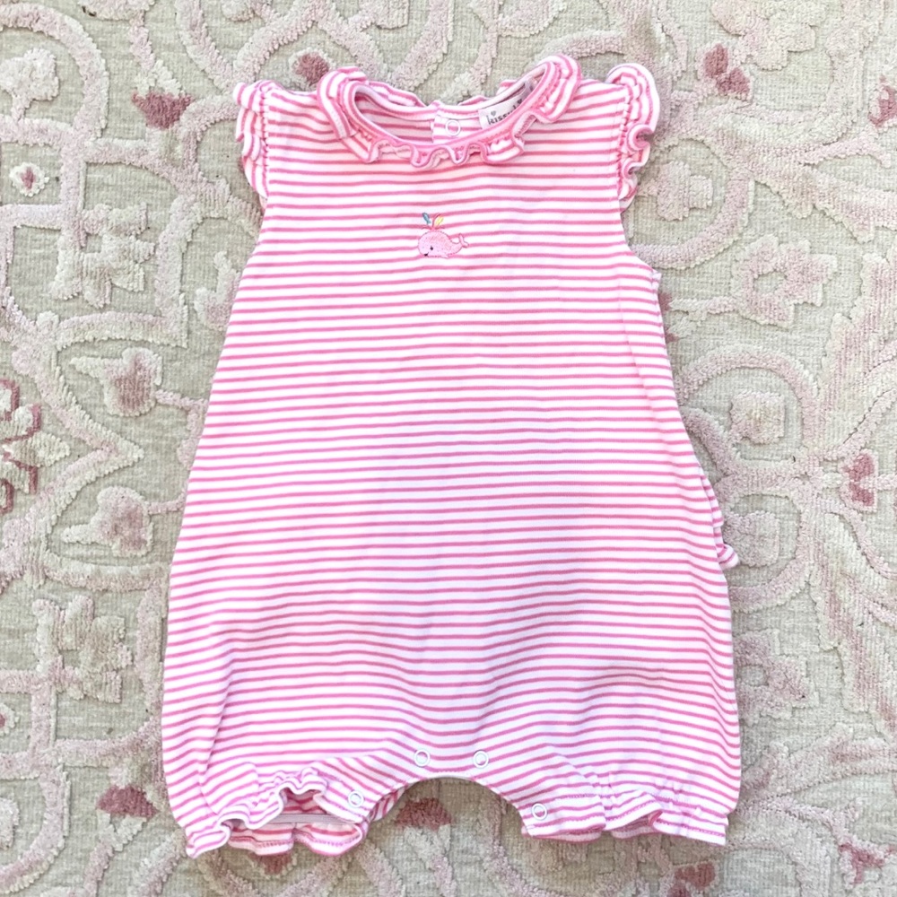 NWOT Kissy Kissy Whale Romper